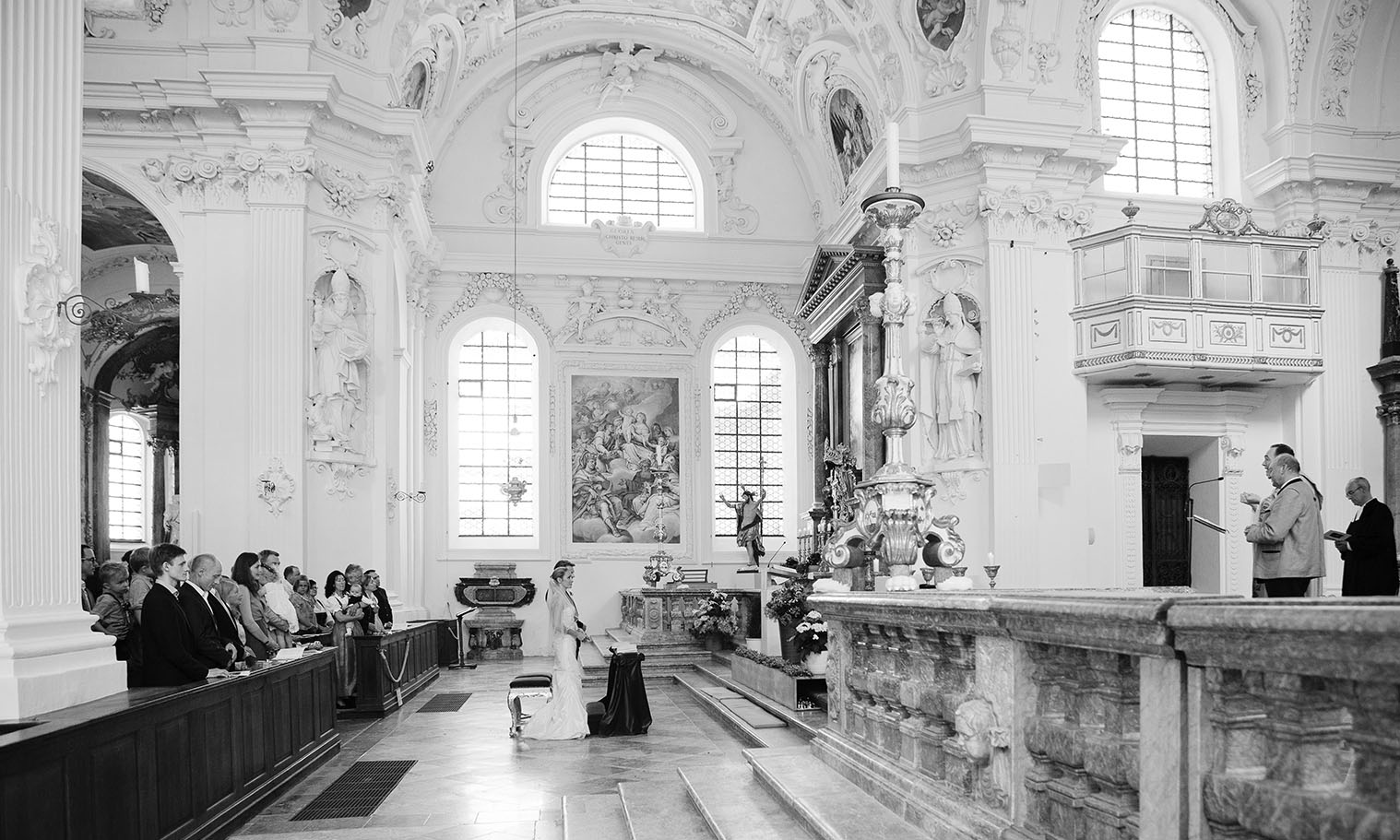 Hochzeitsfotografie kirchliche Trauung München